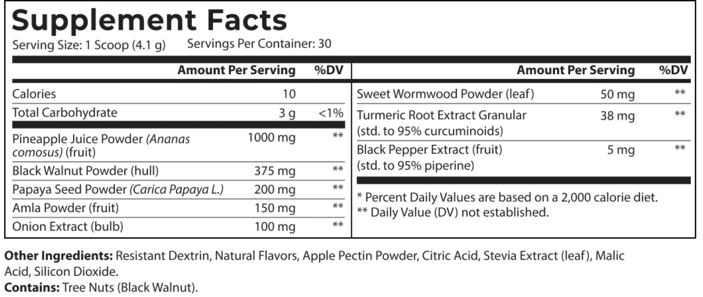 supplement facts